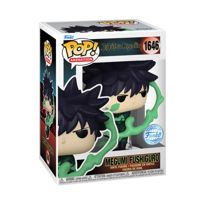 Figurka Funko POP! Jujutsu Kaisen - Megumi Fushiguro Special Edition #1646 – zdjęcie 3