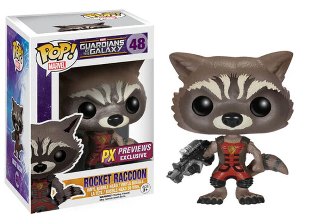 Funko POP! Marvel GOTG - Battle-Ravager Rocket 48 (Exclusive) *Na zamówienie