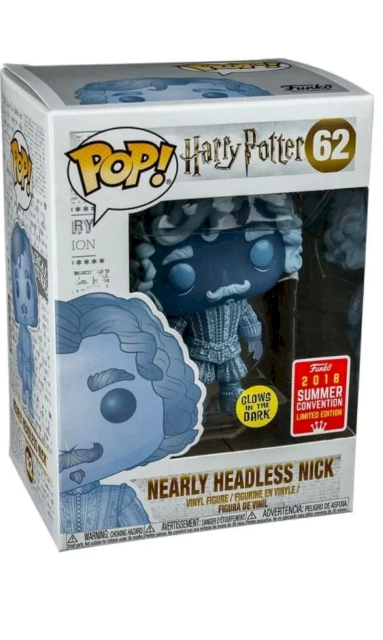 Figurka Funko POP! Harry Potter Prawie Bezgłowy Nick Special Edition #62 *Na zamówienie – zdjęcie 3