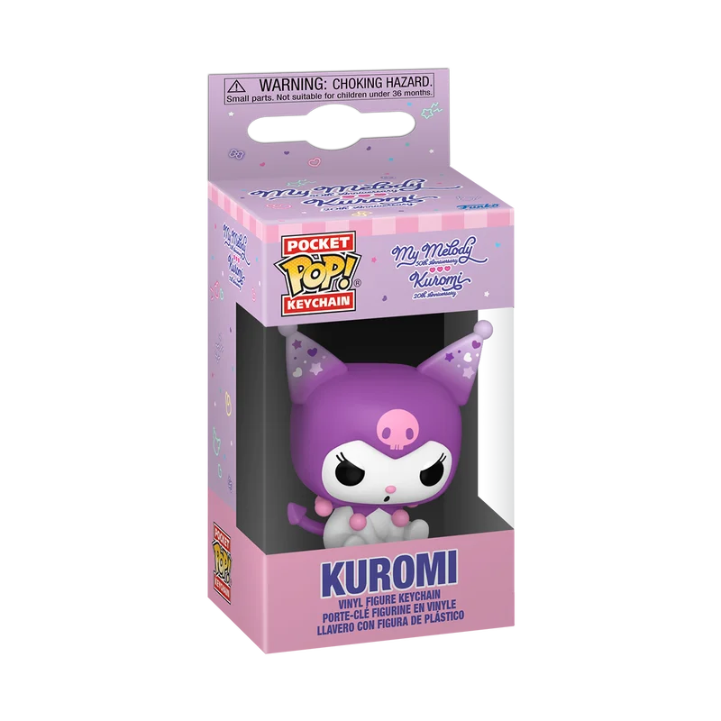 Funko Keychain! Hello Kitty & Friends - Kuromi 20th Anniversary #6