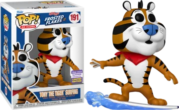 Figurka Funko Pop! Ad Icons: Frosted Flakes - Tony The Tiger Surfing (2023 Summer Convention) #191* Na zamówienie