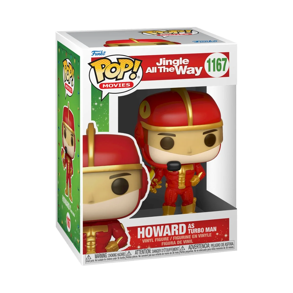 Figurka Funko POP! Jingle All The Way Howard as Turbo Man #1167 – zdjęcie 2