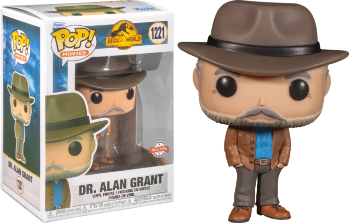 Figurka Funko POP Jurassic World: Dominion - Dr. Alan Grant 1221 Exclusive