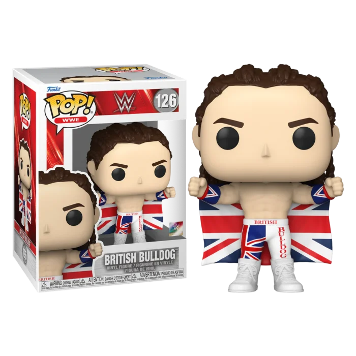 Figurka Funko POP! WWE British Bulldog #126