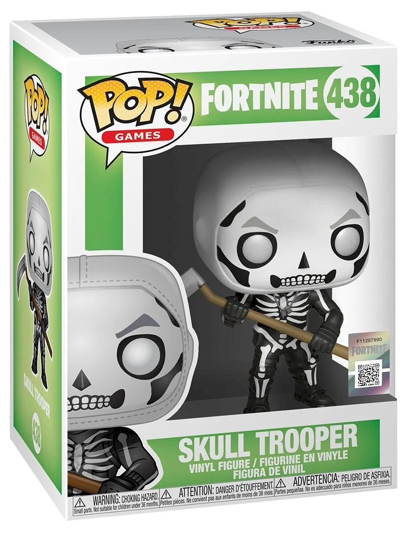 Figurka Funko POP! Fortnite Skull Trooper #438 – zdjęcie 3