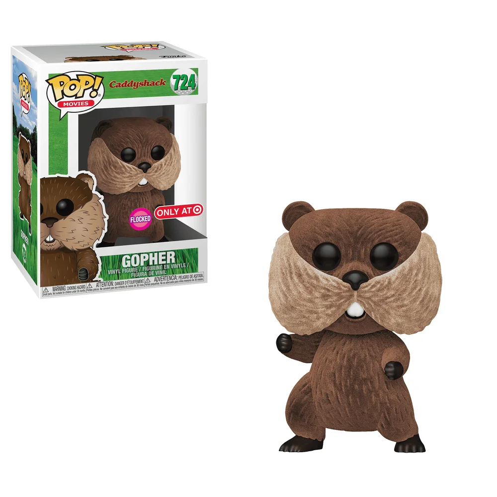 Funko POP! Caddyshack N4S POP Movies: Caddyshack- Gopher (FL) 724 (Flocked) *Na zamówienie