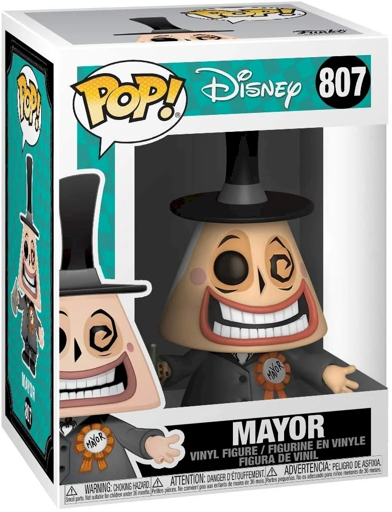 Figurka Disney: The Nightmare Before Christmas Funko POP -Mayor with Megaphone 807 – zdjęcie 3