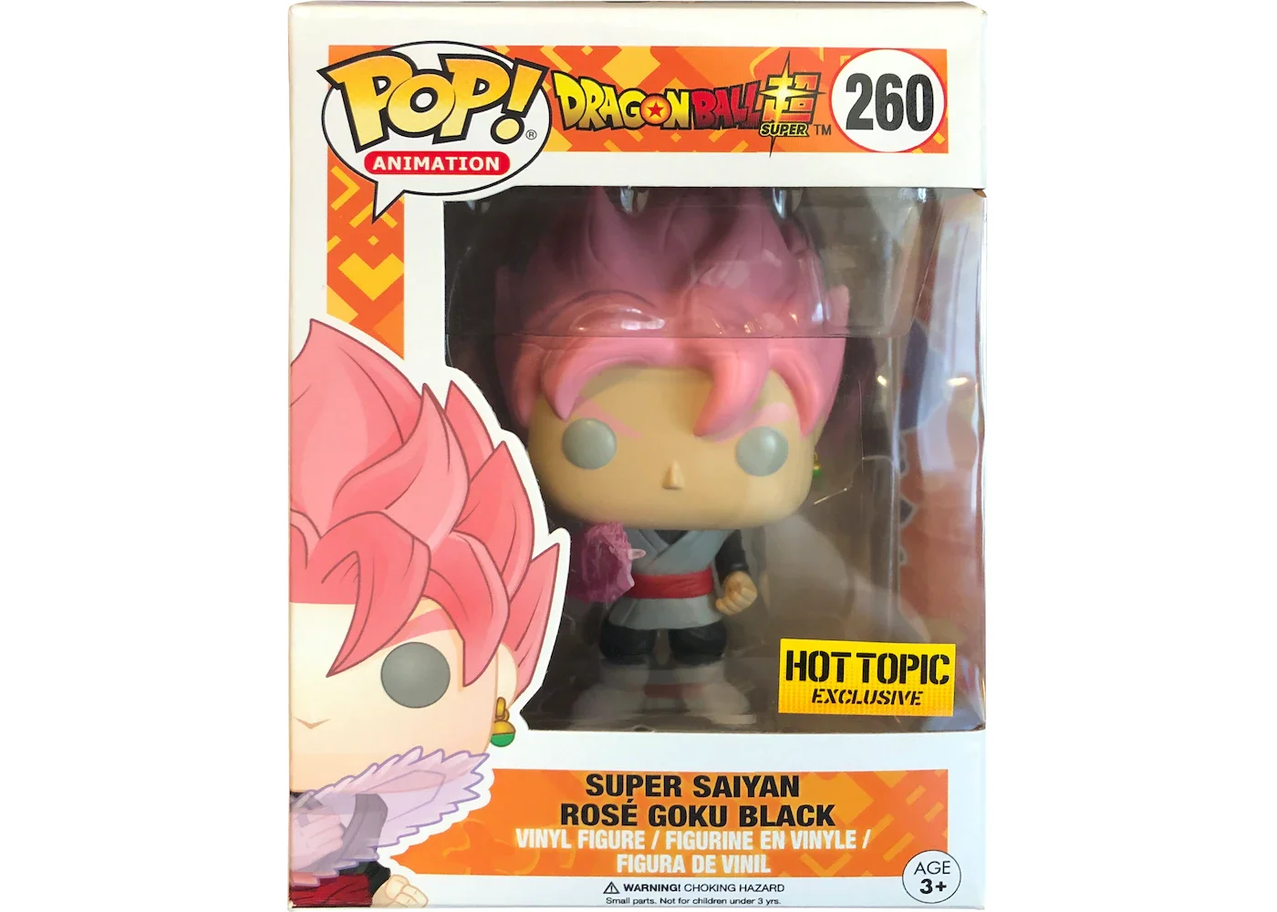 Figurka Dragon Ball Super: Funko POP  Saiyan Rose Goku 260 Hot Topic – zdjęcie 2