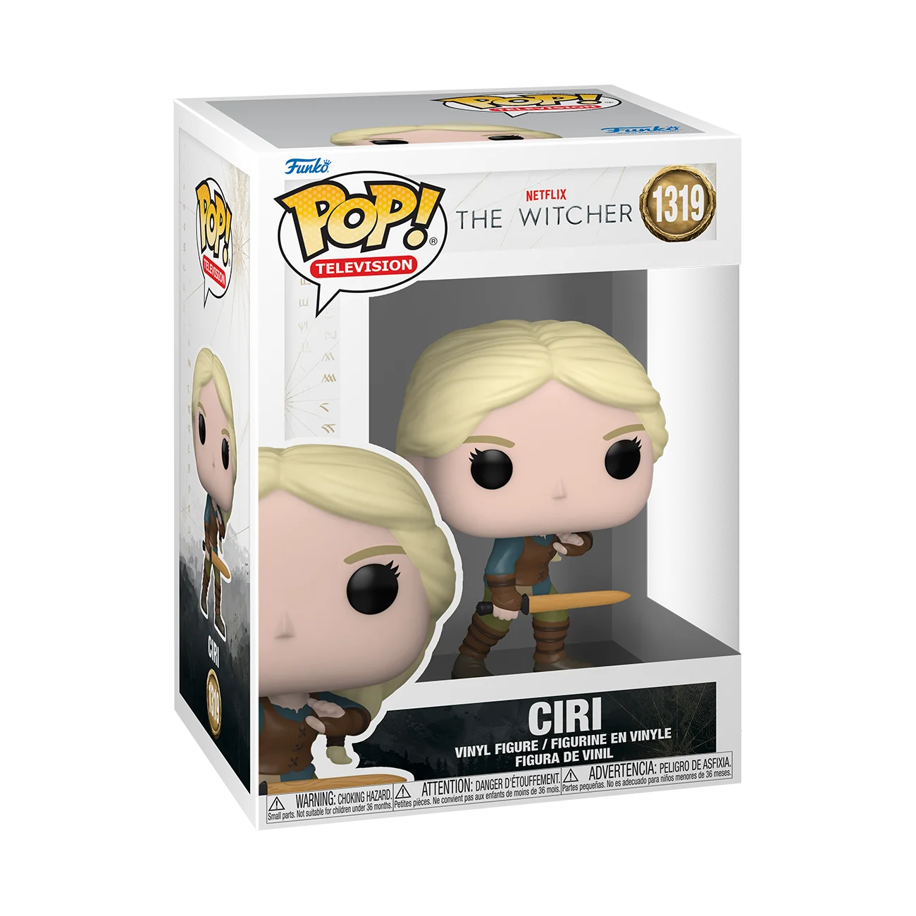 Figurka Funko POP Witcher S2- Ciri w/sword 1319 – zdjęcie 2