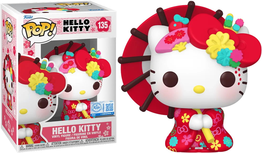 Figurka Funko POP! Hello Kitty & Friends - Hello Kitty (Kimono) #135 Special Edition