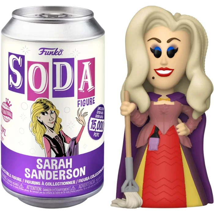 Funko POP! Hocus Pocus (1993) - Sarah Sanderson SODA Figure in Collector Can (International Edition) (Funko / ) Special