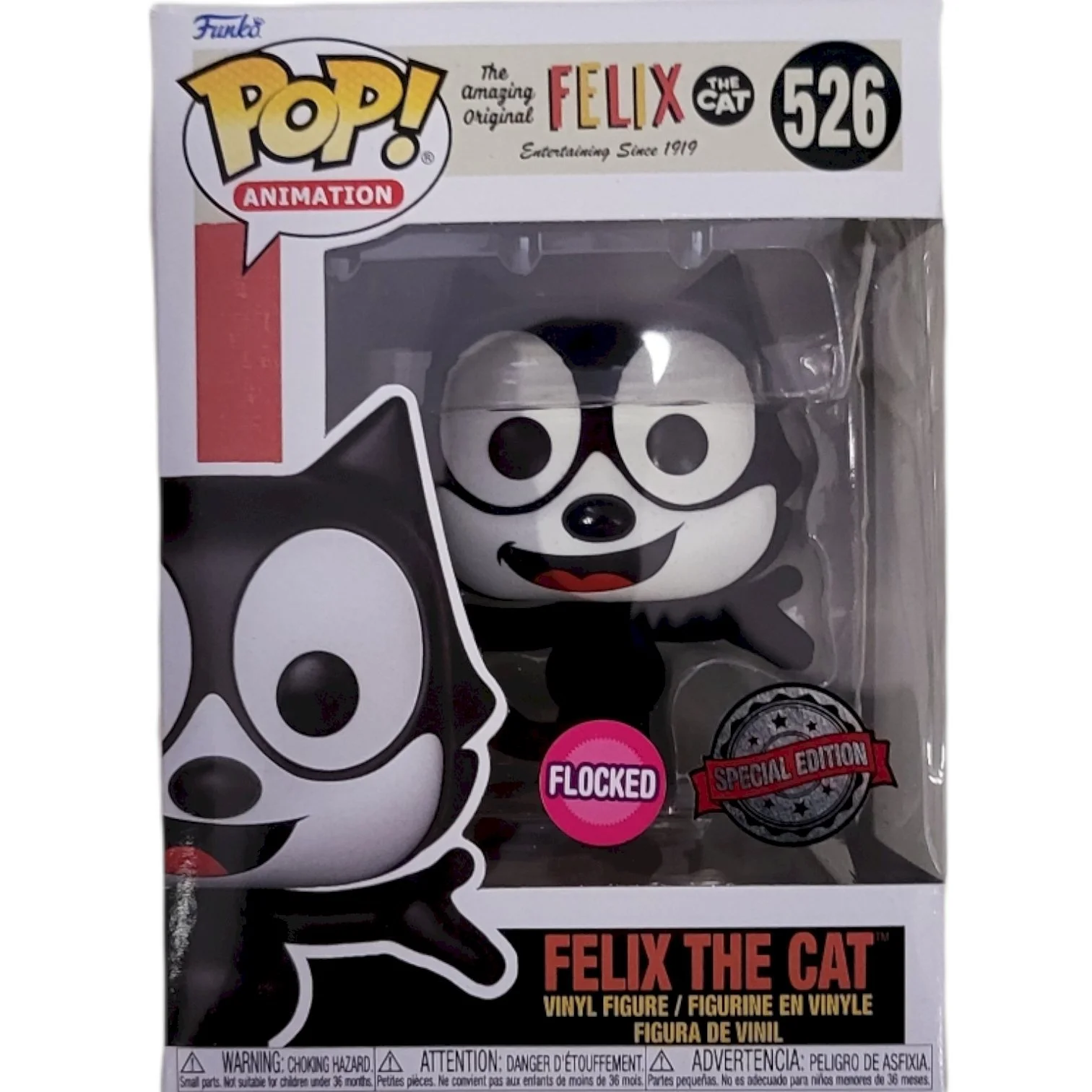 Figurka Funko POP! Felix The Cat (Flocked) Special Edition #526