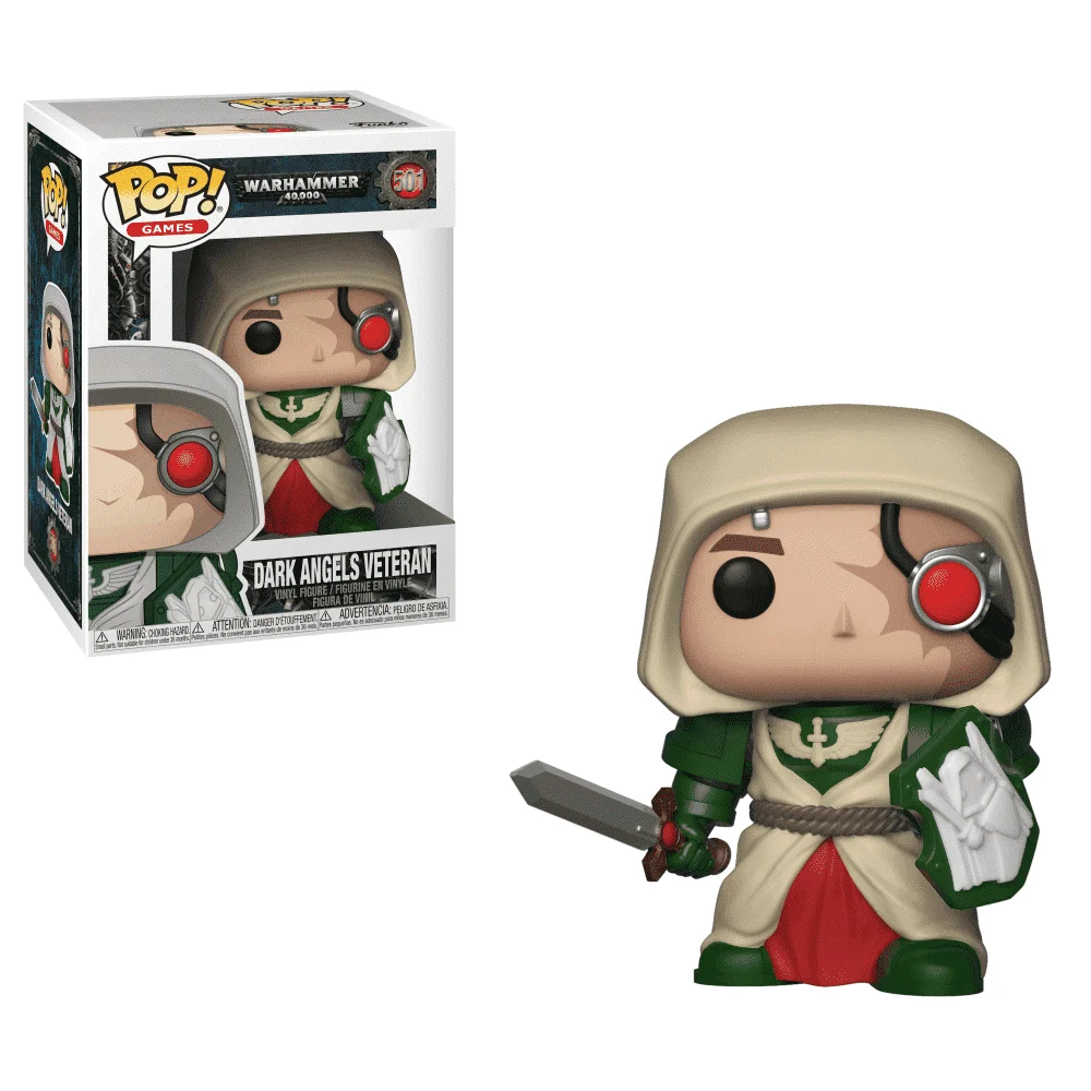 Funko POP! Warhammer 40,000 Games: Warhammer 40K- Dark Angels Veteran 501 *Na zamówienie
