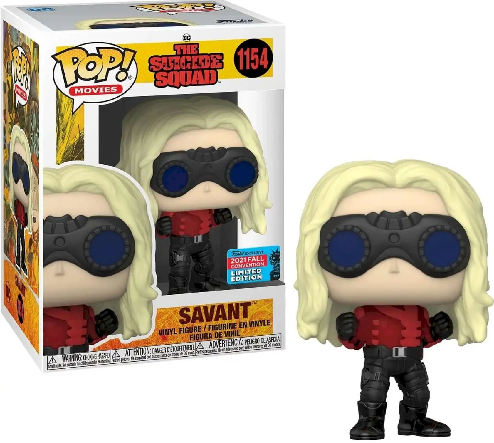 Figurka Funko POP The Suicide Squad: Savant 1154 Exc