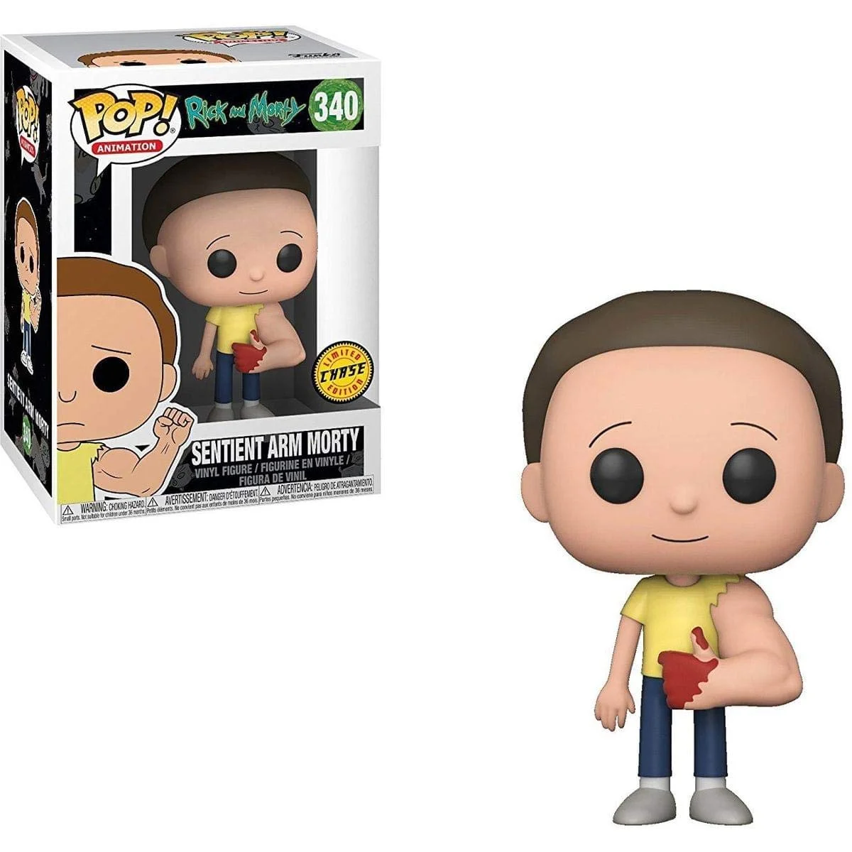 Figurka Funko POP! Rick and Morty - Sentient Arm Morty Chase 340