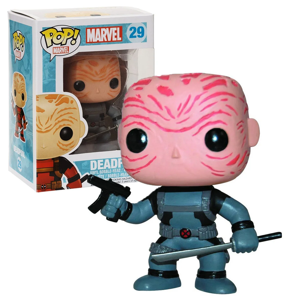Figurka Funko POP! Marvel Deadpool Unmasked #29 Stan Boxa 8/10