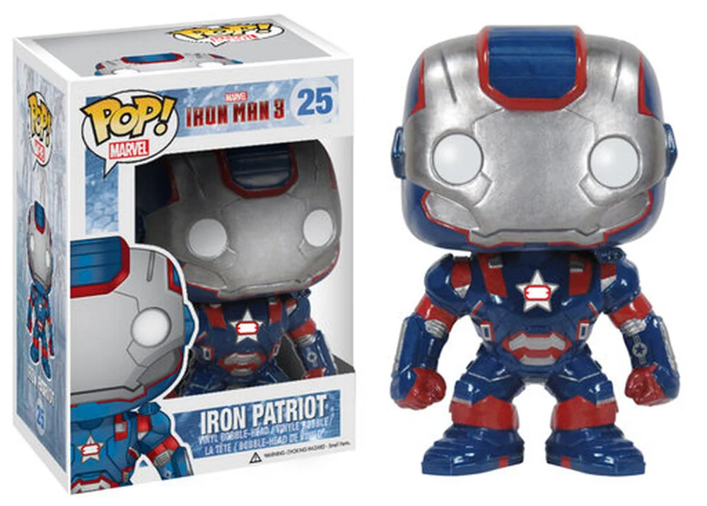 Funko POP! Marvel Iron Man 3 - Iron Patriot 25 *Na zamówienie