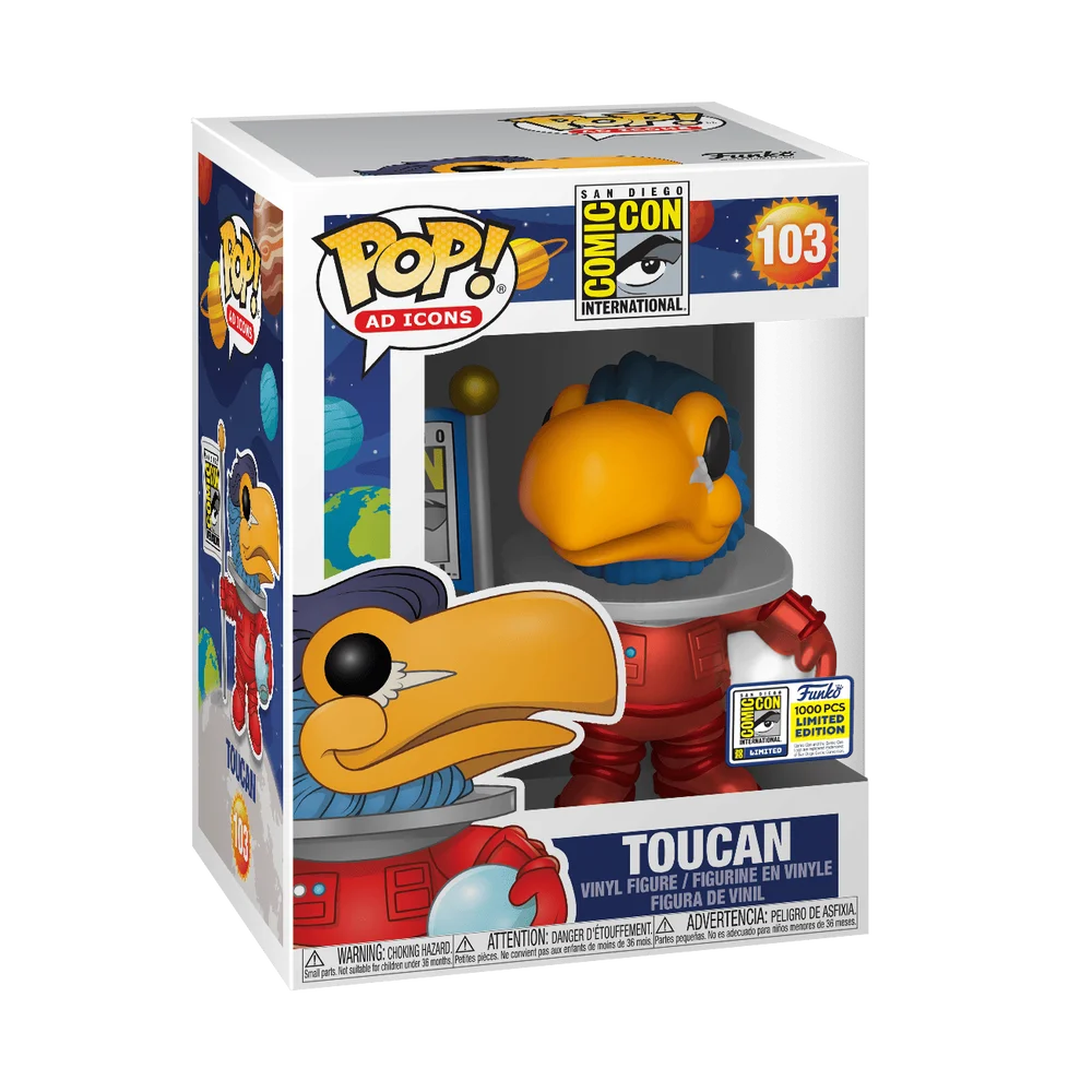 Funko POP! Ad Icons Mascots: SDCC- Toucan Astronaut (Red) 103 (SDCC) *Na zamówienie