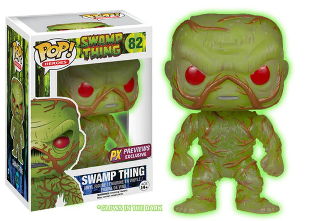 Funko POP! DC Comics Glow Swamp Thing 82 (Glow) *Na zamówienie