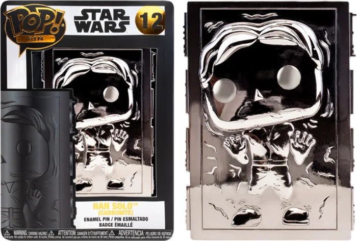 Star Wars Pin przypinka Funko Han Solo in Carbonite 12