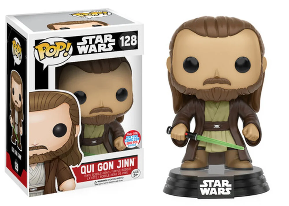 Funko POP! Star Wars EP 1- Qui Gon Jinn 128 (Exclusive) *Na zamówienie