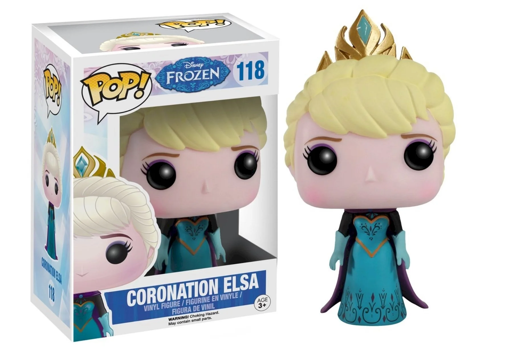 Figurka Frozen Funko POP! Kraina Lodu: Coronation Elsa 118