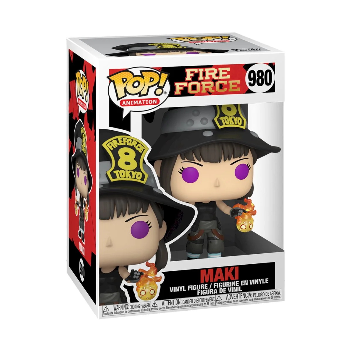 Figurka Funko POP! Fire Force Maki #980 – zdjęcie 3