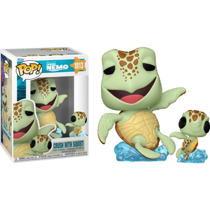 Funko POP! Finding Nemo - Crush with Squirt #1813