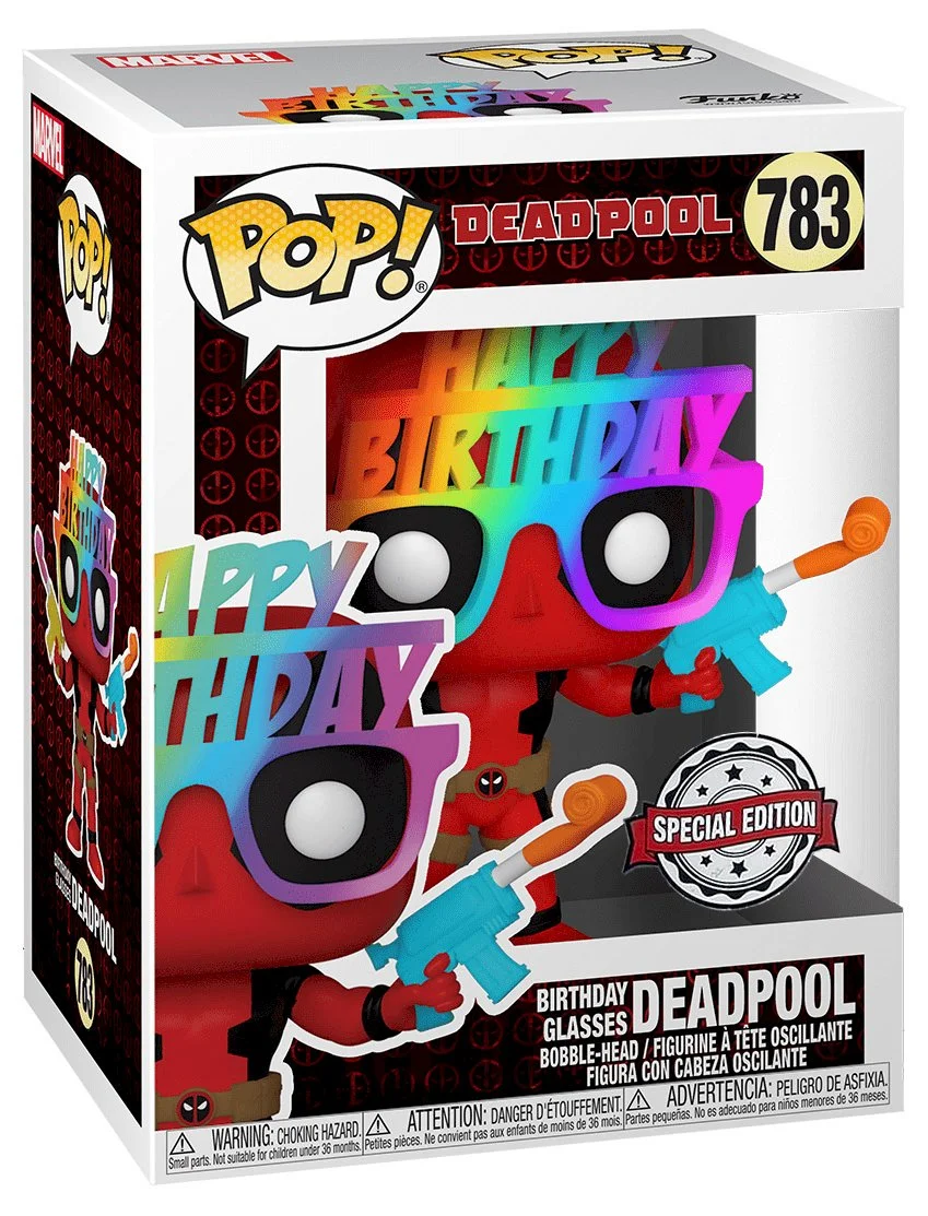Figurka Deadpool: Funko POP Birthday Hat 783 Exc – zdjęcie 3