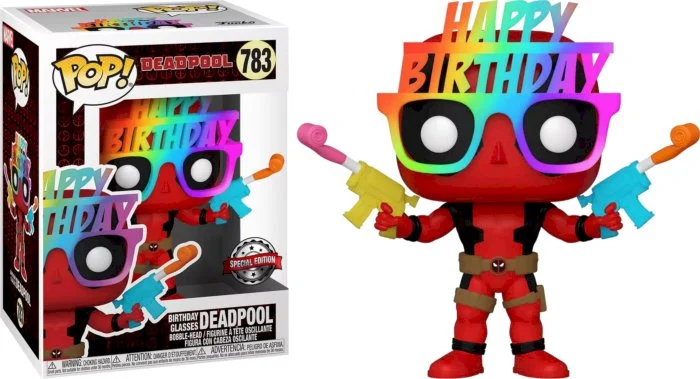 Figurka Deadpool: Funko POP Birthday Hat 783 Exc