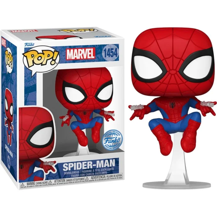 Funko POP! Marvel - Spider-Man with Webshooters Special Edition #1454