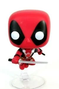 Figurka Deadpool Funko POP Deadpool with Sword 123 Exc ( małe uszkodzenie )