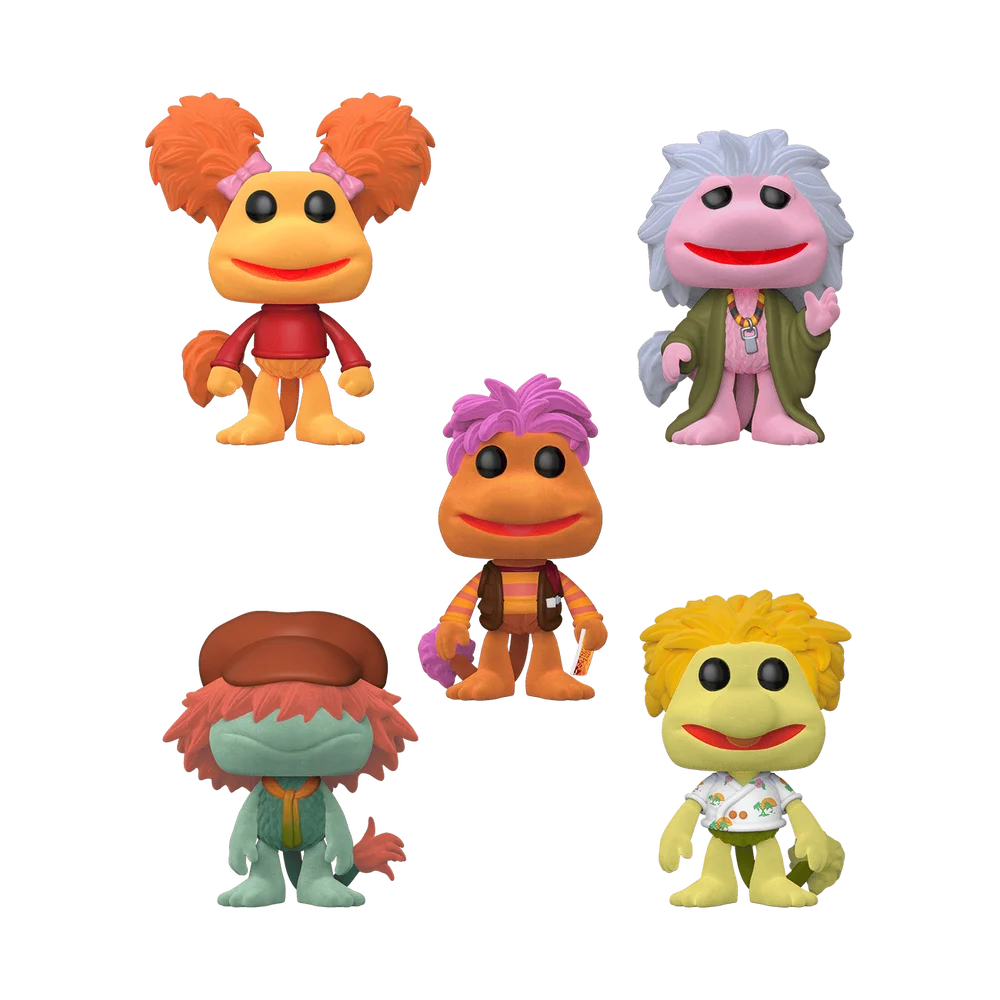 Funko POP! Fraggle Rock Flocked Fraggle Rock 5-pack (Flocked) *Na zamówienie