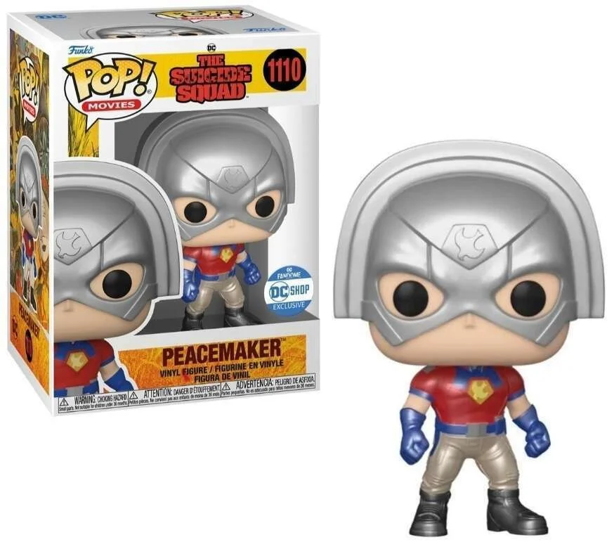 Figurka Funko POP! Movies The Suicide Squad - Peacemaker [Metallic] (Dc Shop) #1110 *Na zamówienie