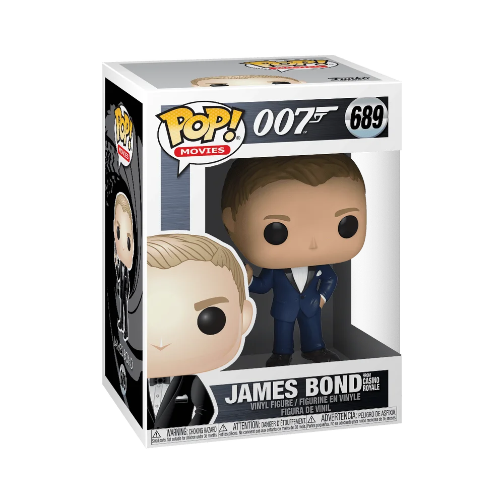 Funko POP! James Bond Movies: James Bond S2 - DanielCraig(CasinoRoyale) 689 *Na zamówienie