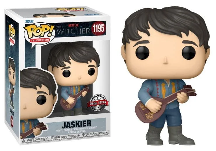 Figurka Funko POP The Witcher: Jaskier 1195 Exc (Lekko uszkodzone pudełko)
