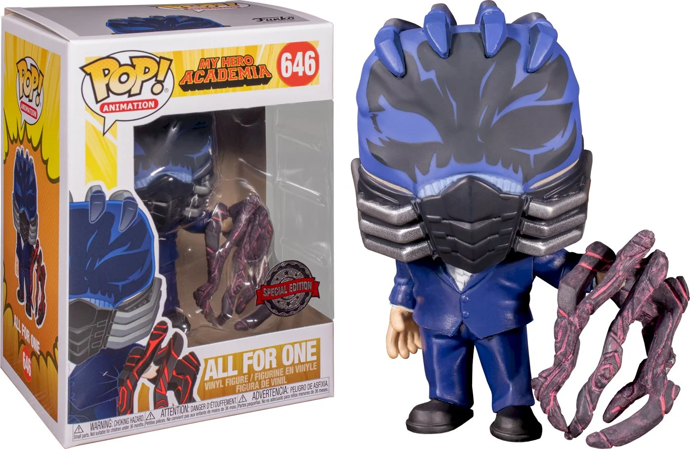 Figurka My Hero Academia Funko POP All for One 646 Exc