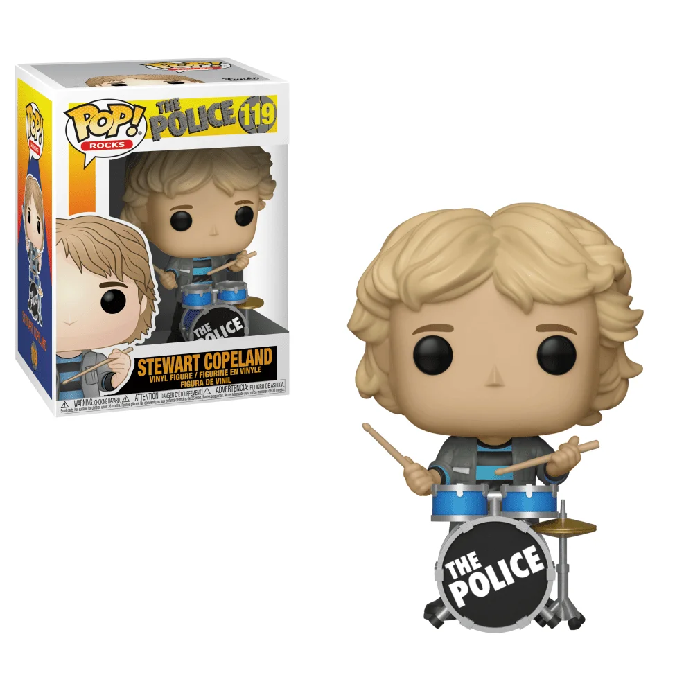 Funko POP! The Police Rocks - The Police - Stewart Copeland 119 *Na zamówienie