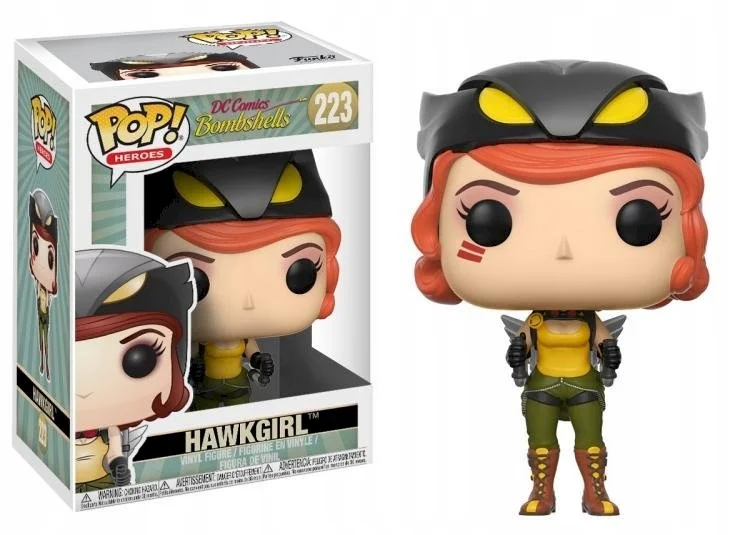 Funko POP! DC Bombshells Hawkgirl #223 *Uszkodzony box
