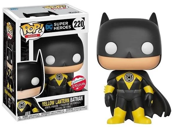 Figurka Funko Pop! Heroes: Dc Super Heroes - Yellow Lantern Batman (Fugitive Toys) #220* Na zamówienie