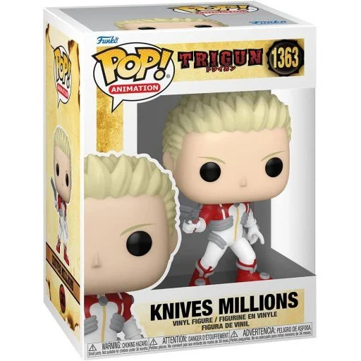Figurka Funko POP! Trigun S1 - Knives Millions #1363 – zdjęcie 2