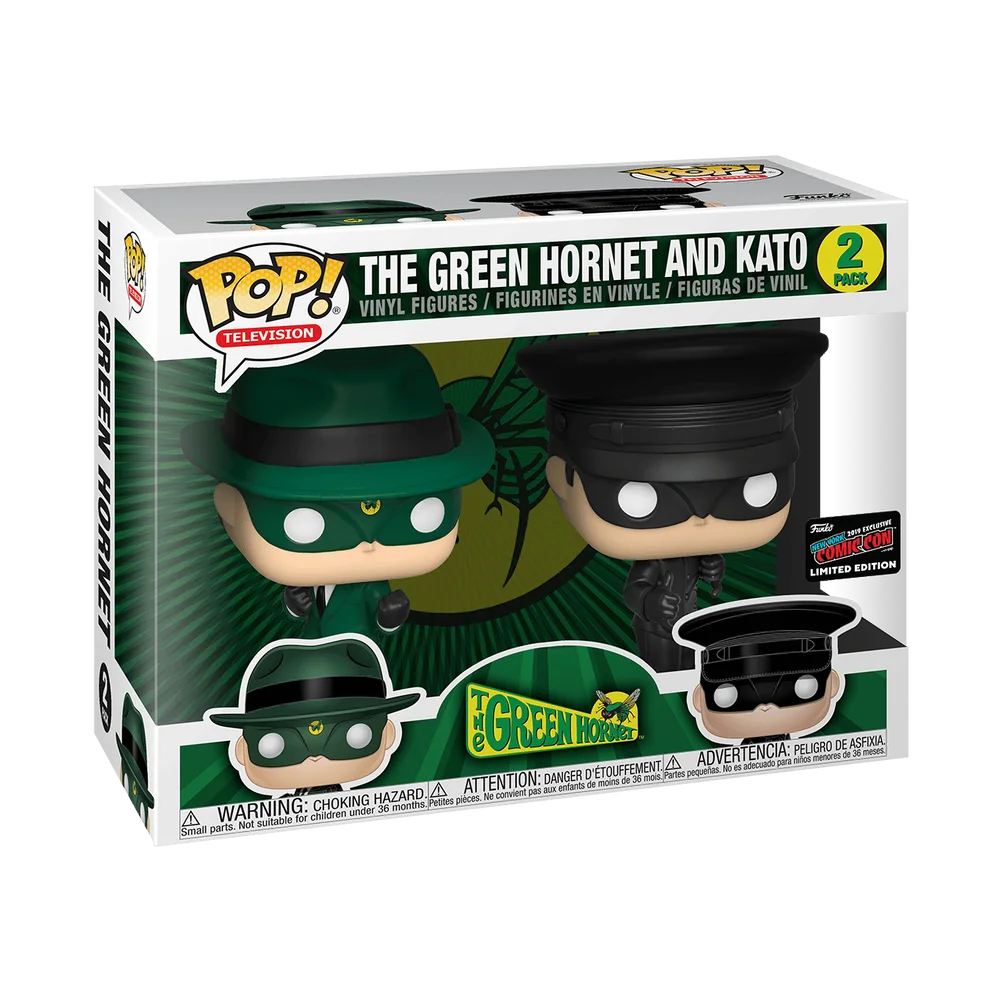 Funko POP! DC Comics The Green Hornet and Kato - 2 Pack (Exclusive) *Na zamówienie
