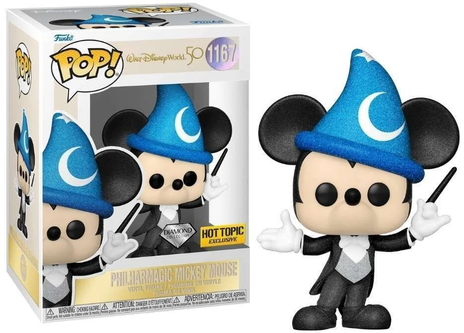 Figurka Funko POP! Walt Disney World 50 Philharmagic Mickey Mouse [Diamond][Hot Topic] #1167 *Na zamówienie