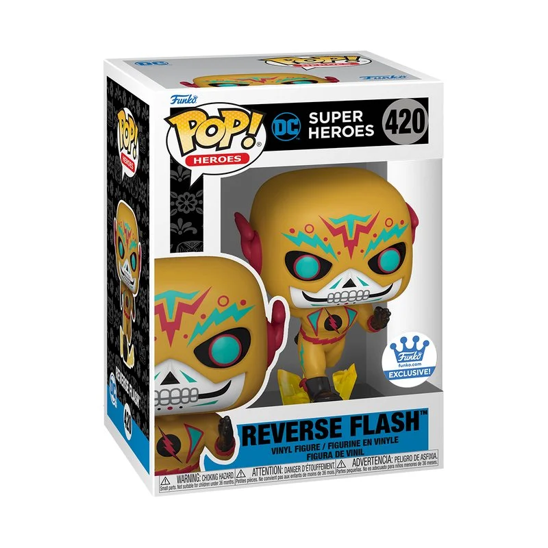 Figurka Funko pop DC: Reverse Flash Dia de los Muertos 420 Exc