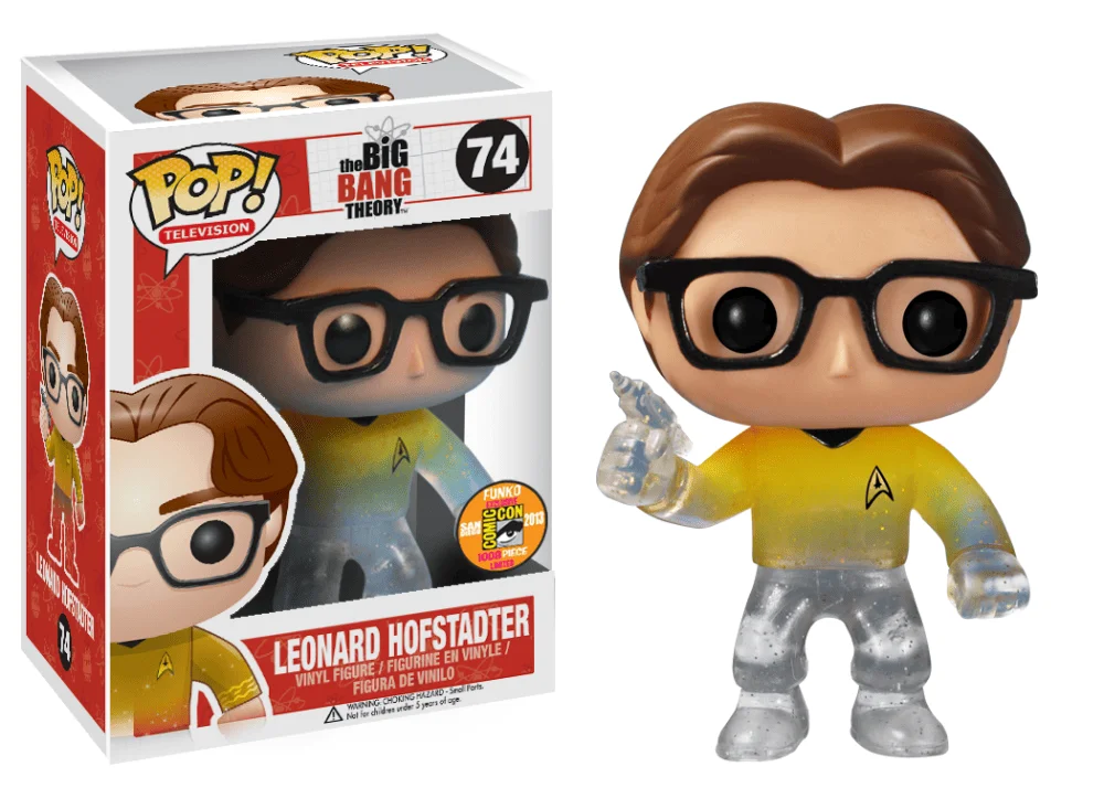 Funko POP! Big Bang Theory Leonard Star Trek Fade SDCC13 74 (SDCC) *Na zamówienie