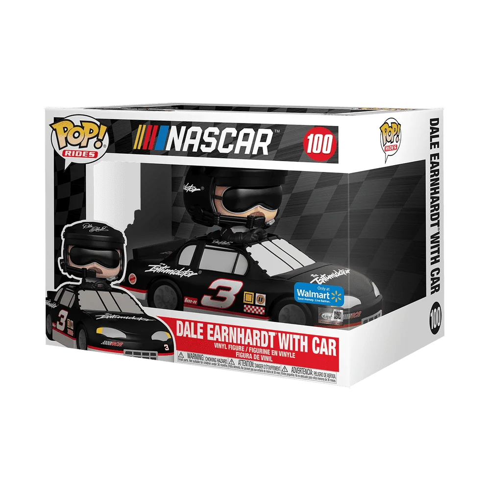Funko POP! NASCAR Ride: NASCAR Legends- Dale Sr. w/Car (WMNT) 100 (Exclusive) *Na zamówienie