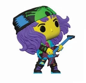 Figurka Funko POP! Stranger Things Hunter Eddie with Guitar (Black Light) Special Edition #1462 – zdjęcie 3