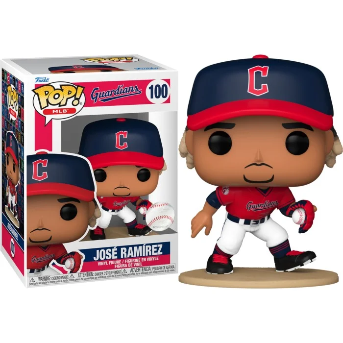 Funko POP! MLB Baseball - Jose Ramirez Cleveland Guardians #100