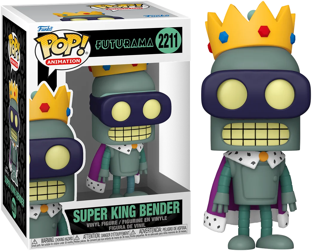 Figurka Funko POP! Futurama - Super King Bender #2211