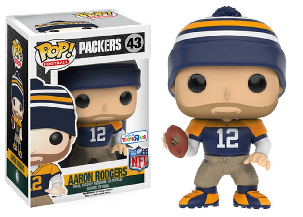Funko POP! NFL Aaron Rodgers Throwback Jersey 43 (Exclusive) *Na zamówienie